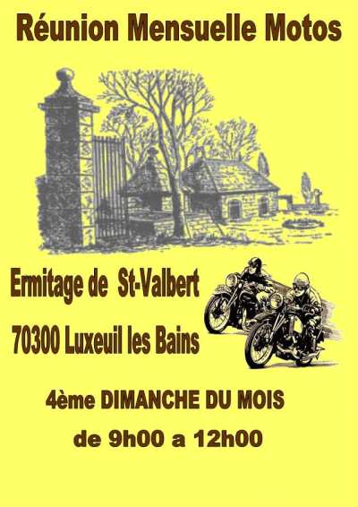 Réunion Mensuelle de motos anciennes