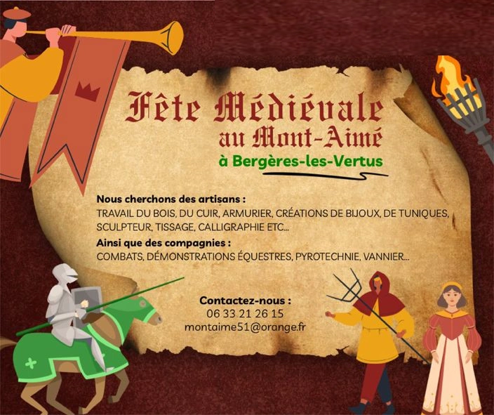FÊTE MÉDIÉVALE DU MONT AIME