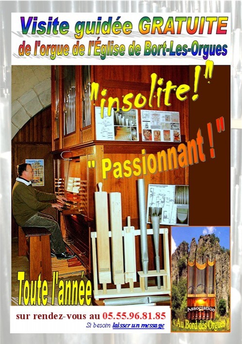 Visite commentée de l'orgue de l'église Saint-Germain
