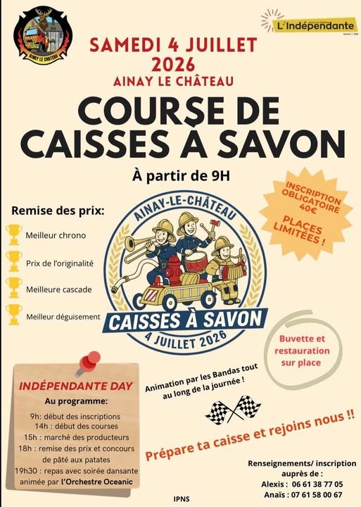 La course de caisses à savon
