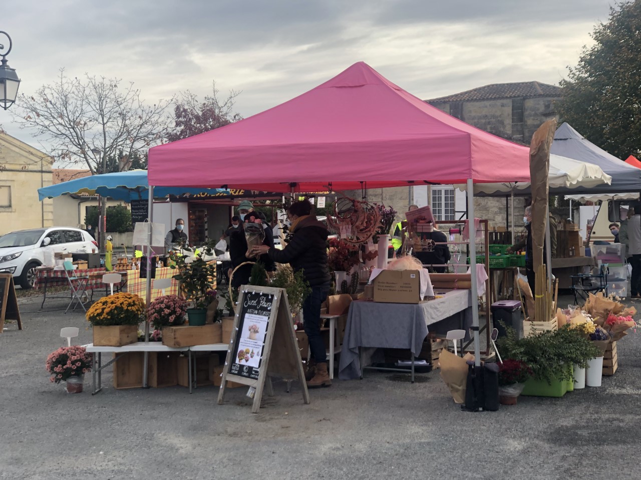 Marché plein air 