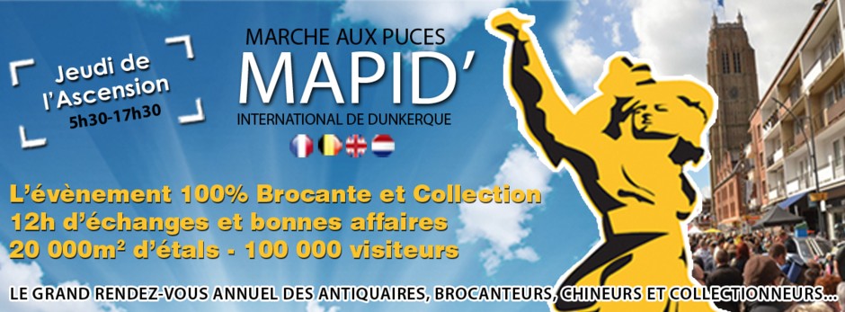MARCHE AUX PUCES INTERNATIONAL DE DUNKERQUE