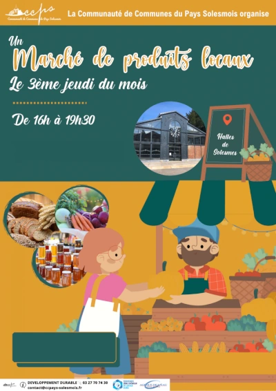 Marché des produits locaux