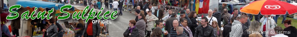 Saint-Sulpice  Brocante du 1er mai