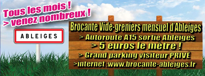 BROCANTE MENSUELLE ABLEIGES
