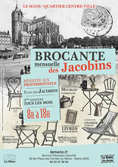 BROCANTE MENSUELLE DES JACOBINS