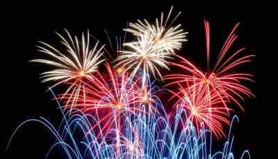 Feu artifice fete nationale