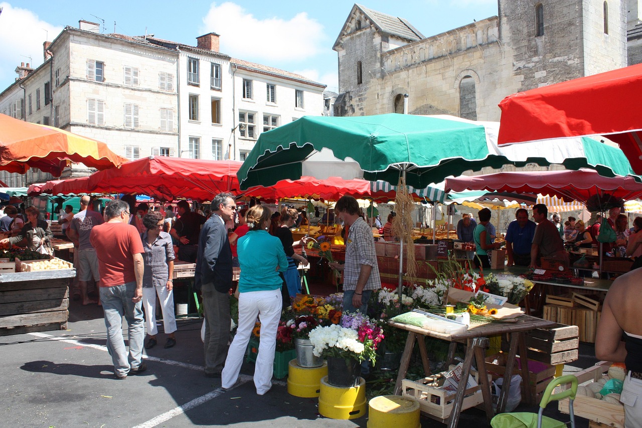 Jour du marché du weekend