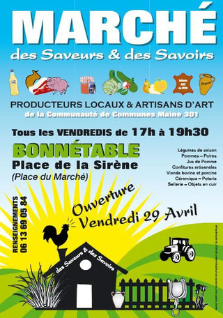 marché de producteurs locaux&nbsp;