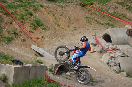 Moto Trial Inter Ligues à Francueil