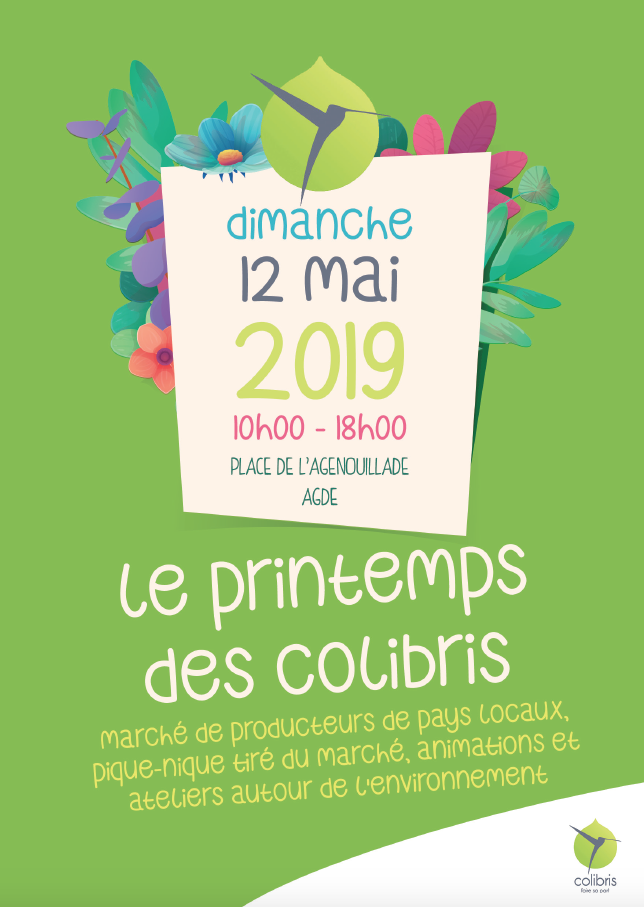 3° Edition du PRINTEMPS DES COLIBRIS
