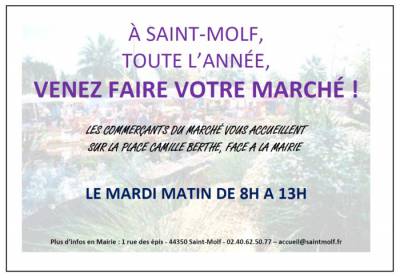 Marché de Saint-Molf