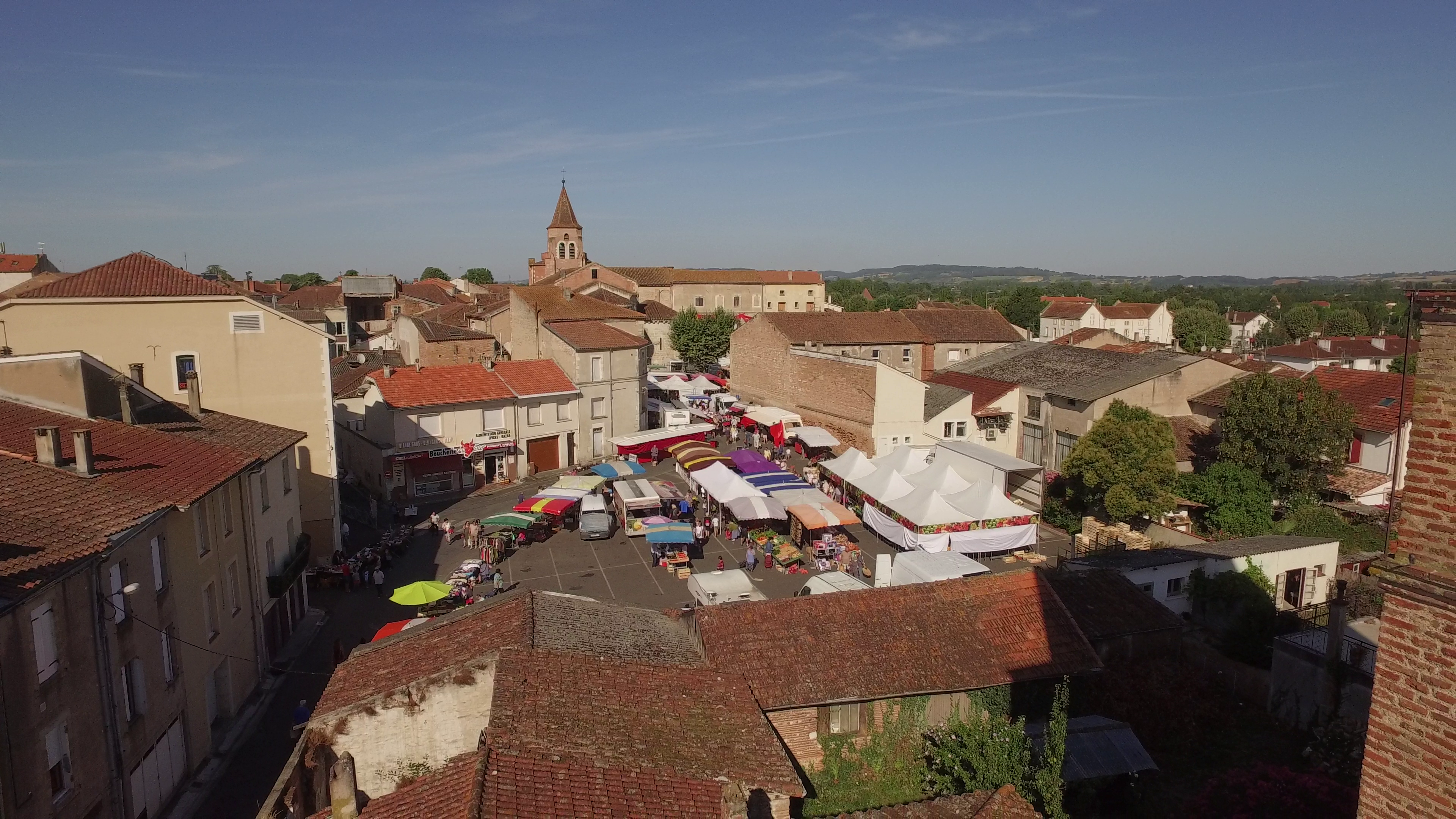 Marché estival