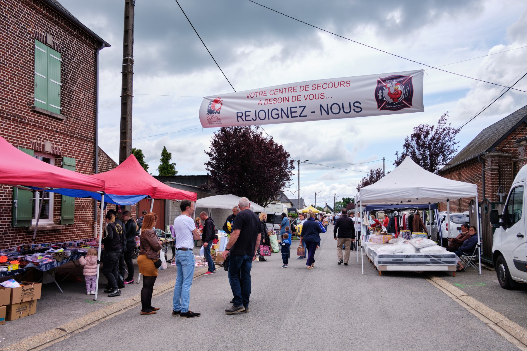 vide grenier des sapeurs pompiers
