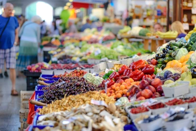 Marché de Barsac (Gironde)