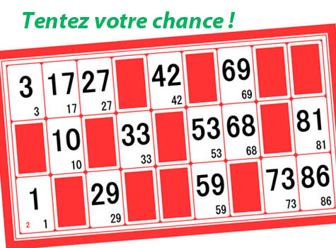 Loto de la Chorale Sainte-Cécile