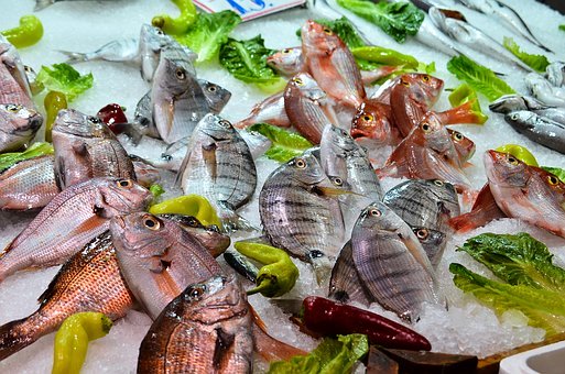 Marché poissons