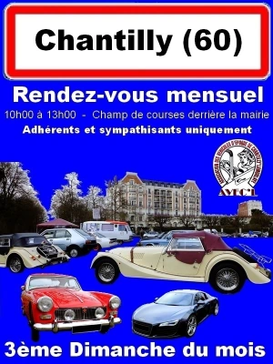 Mensuel autos anciennes CHANTILLY