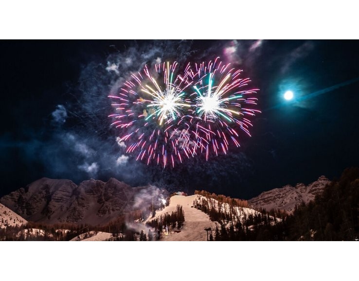Feu d'artifice nouvel an