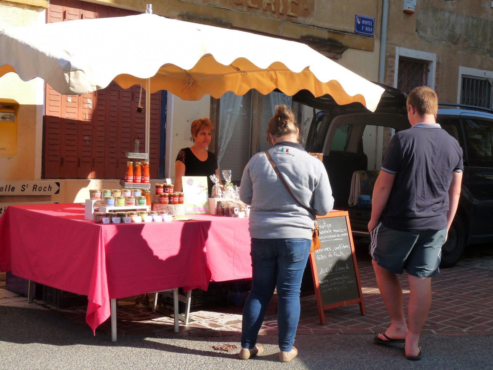 marché mensuel