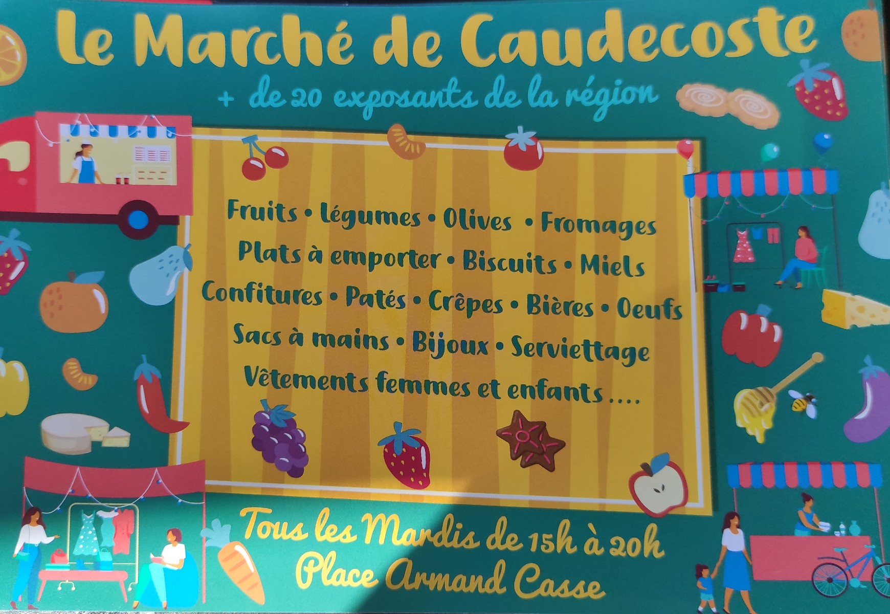 Marché de Caudecoste